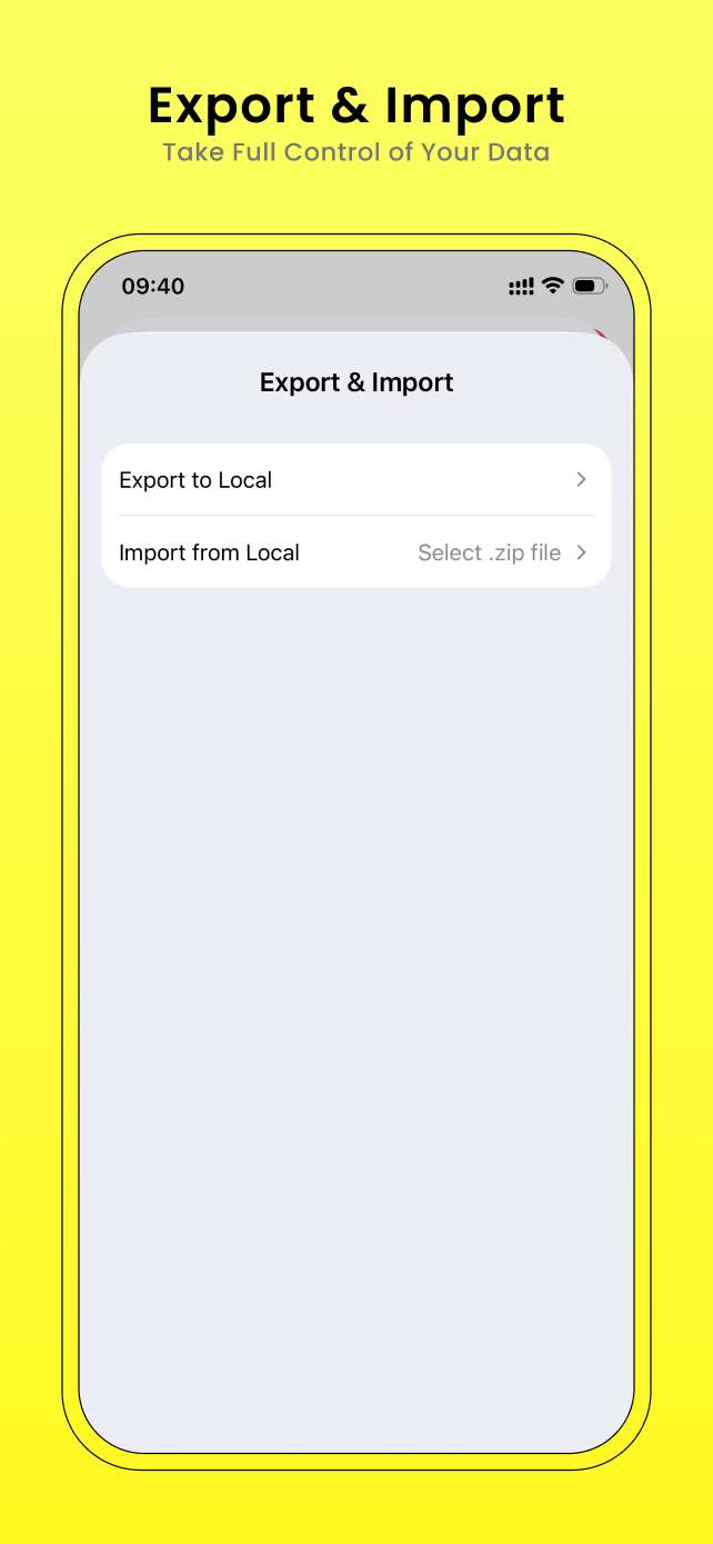 Take Full Control of Your Data